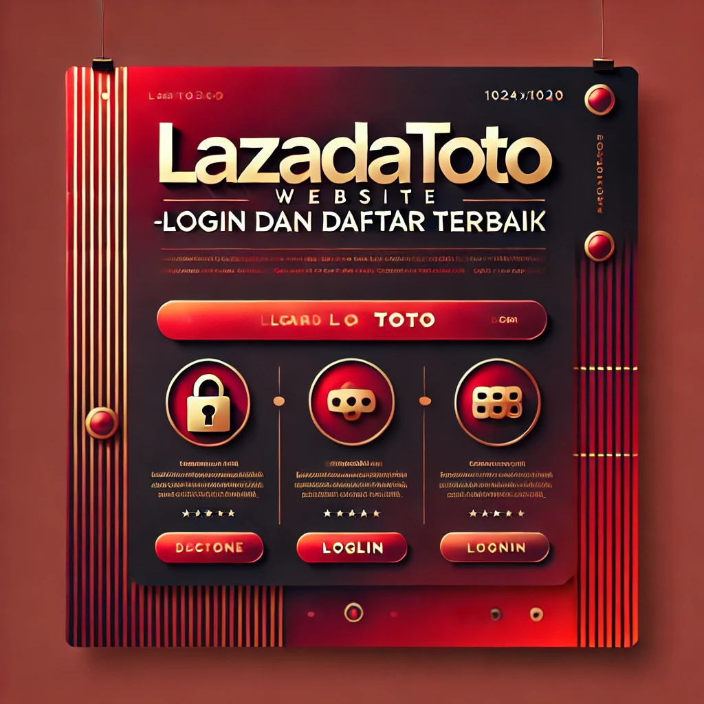 Lazadatoto Website Login dan Daftar Terbaik